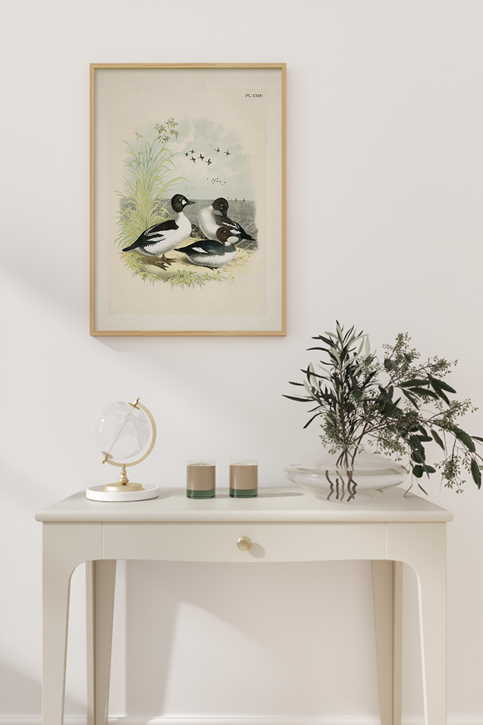 Retro Duck Poster