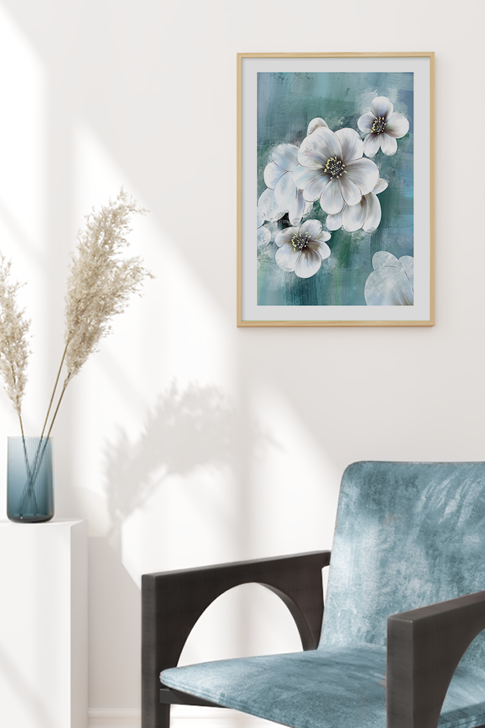 Lily Painting Poster