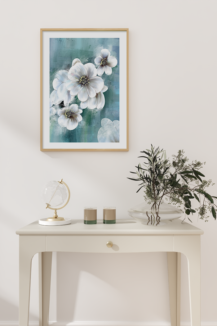 Lily Painting Poster