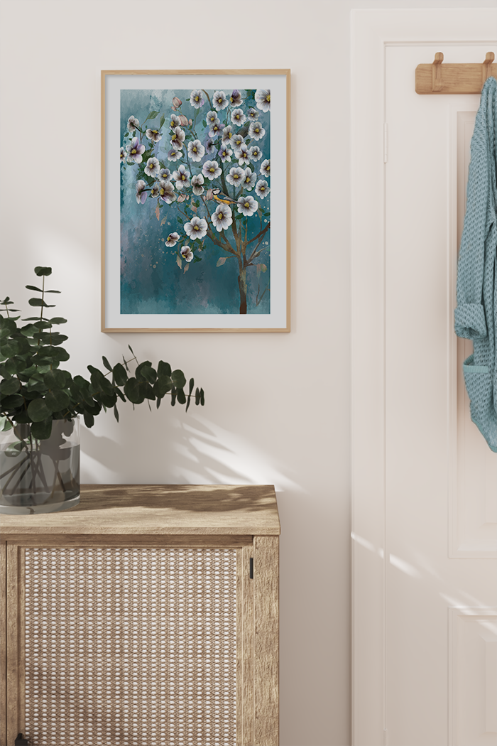 Small Flower Painting Poster