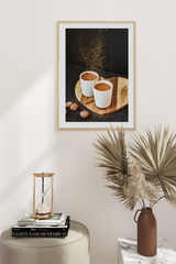 Coffee Milk Cap Poster