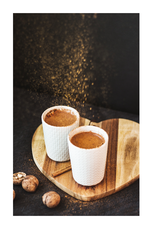 Coffee Milk Cap Poster