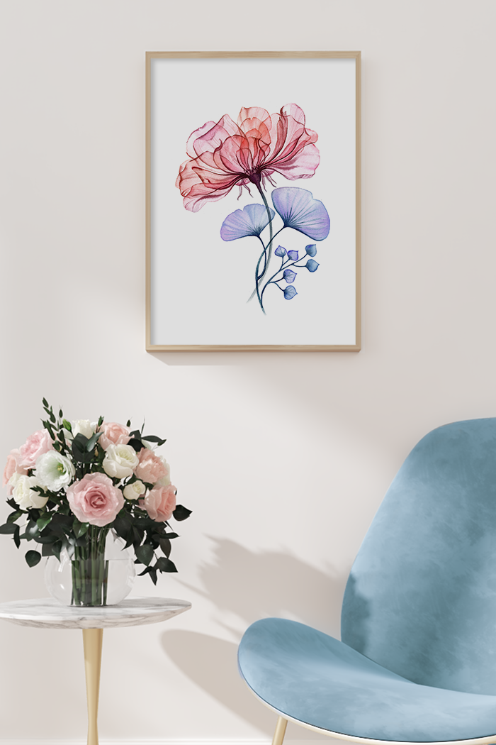 Watercolor Flower Art Print