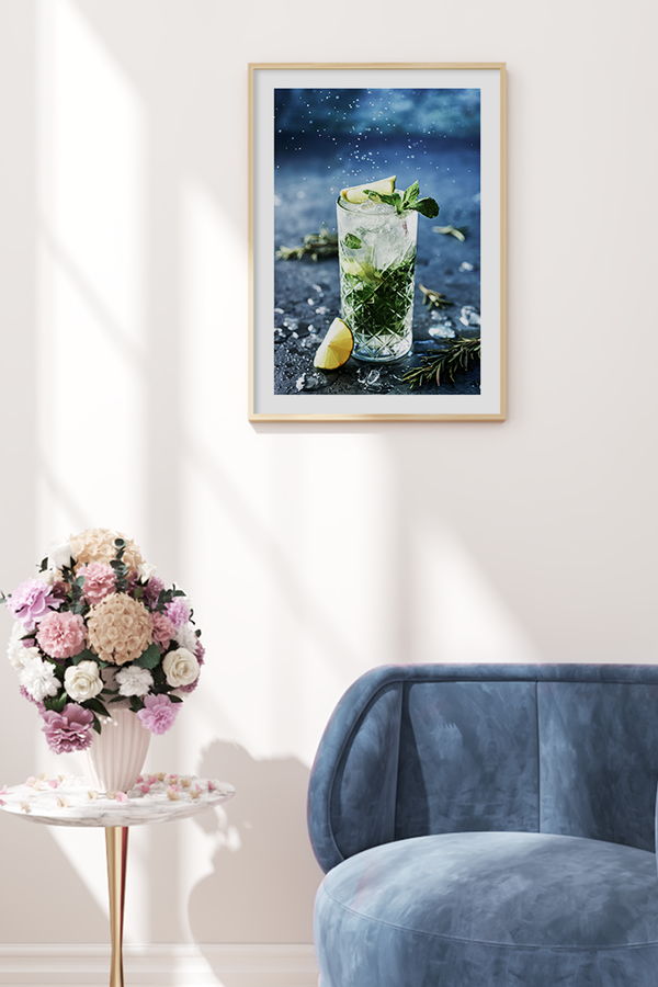 Icy Lemonade Poster