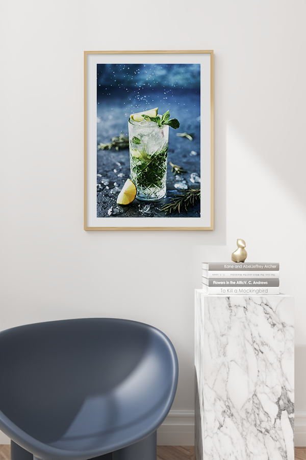 Icy Lemonade Poster