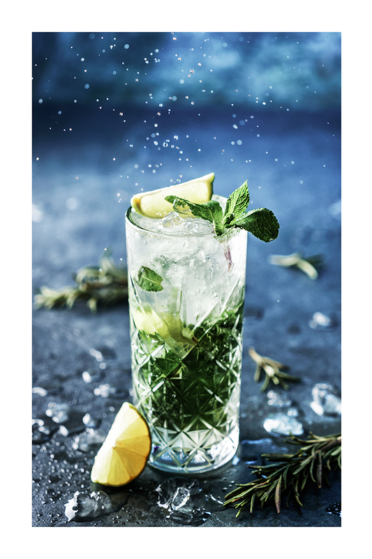 Icy Lemonade Poster
