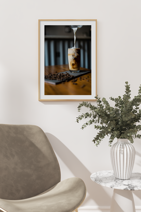 Kitchen Milk Drink Poster