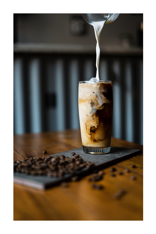 Kitchen Milk Drink Poster