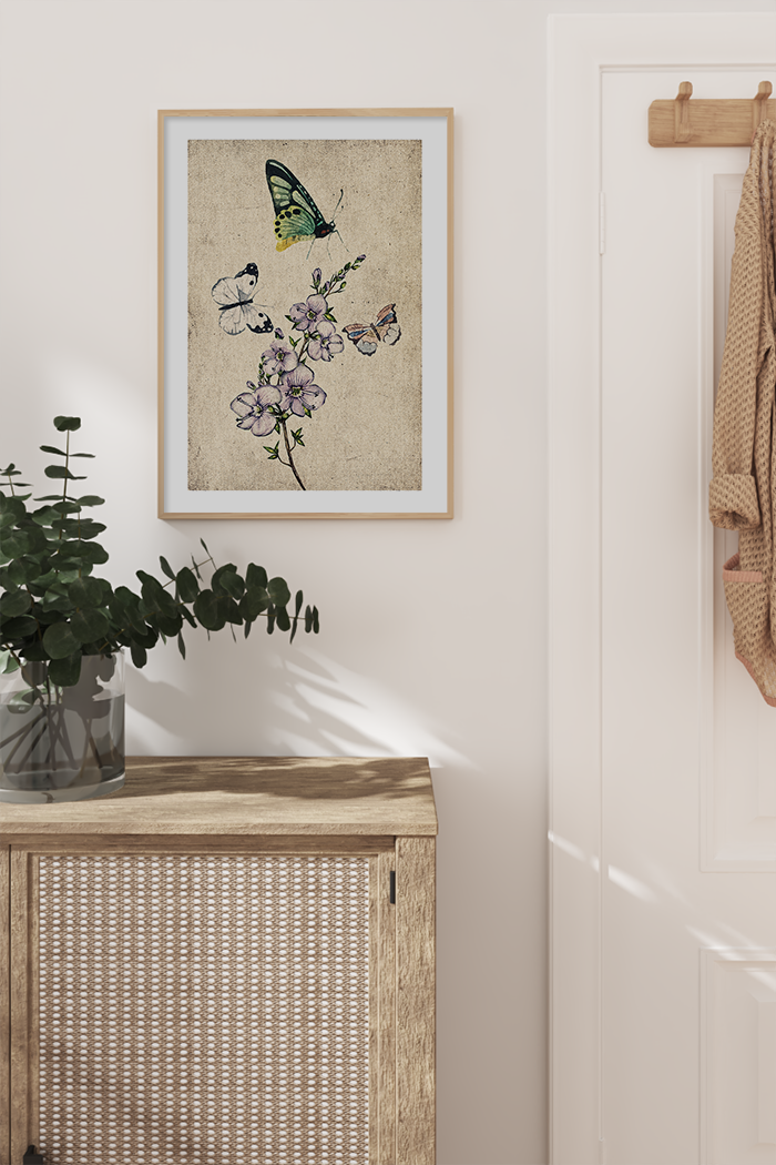 Retro Butterfly Poster No.2