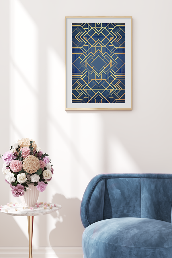 Gold Pattern Poster
