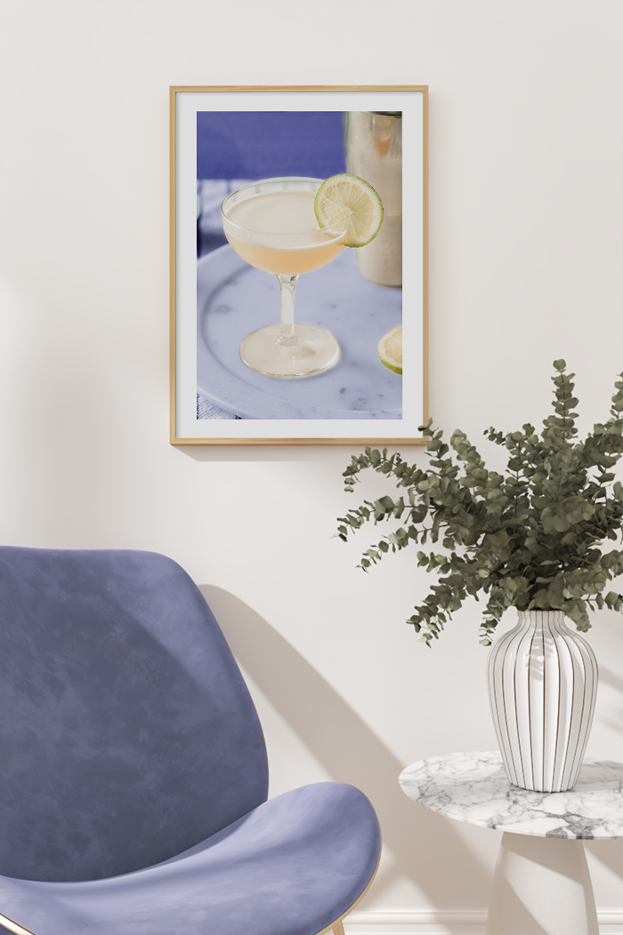 Lemon Cocktail Poster