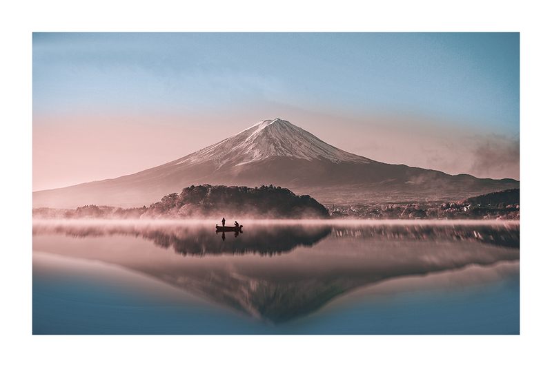 Stunning Mountain Fuji Poster