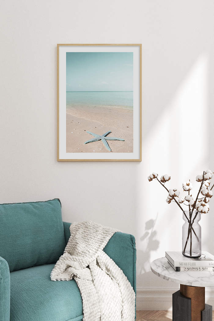 Summery Beach Poster