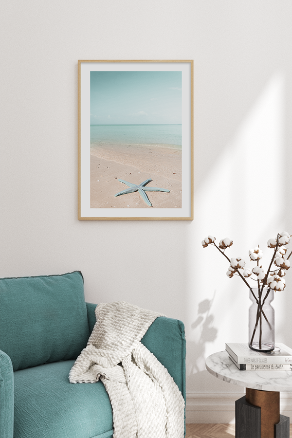 Summery Beach Poster