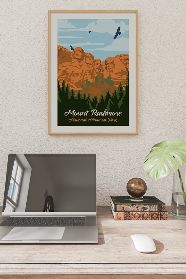 Mount Rushmore National Park Poster