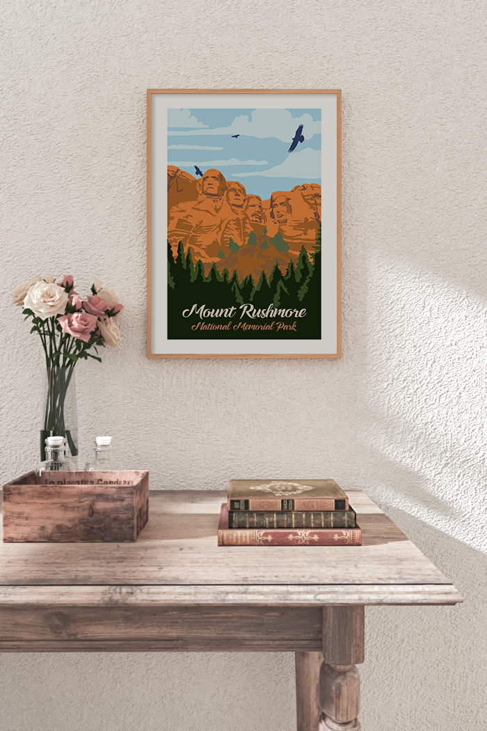 Mount Rushmore National Park Poster