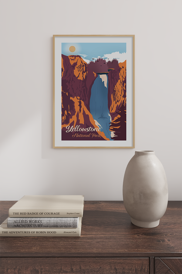 Yellow Stone National Park Poster