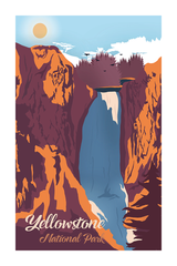 Yellow Stone National Park Poster