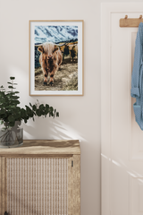 Little Highland Cow Poster