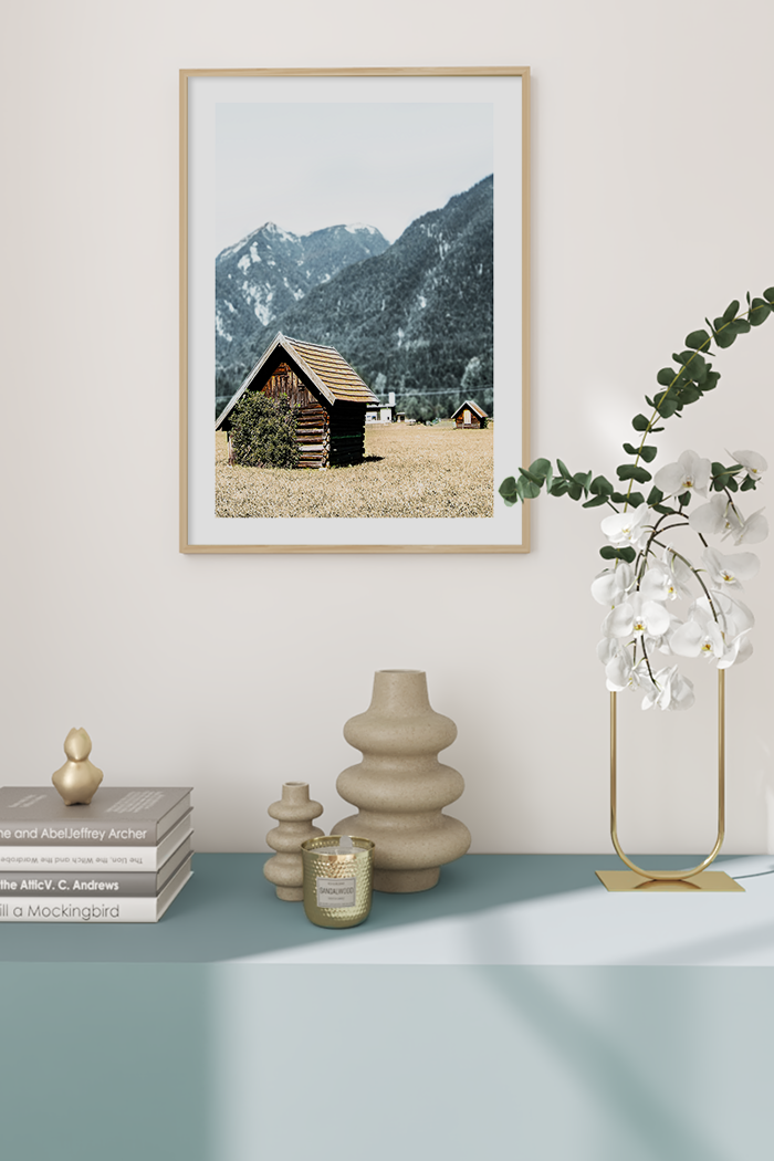 Cottage Close Up Poster