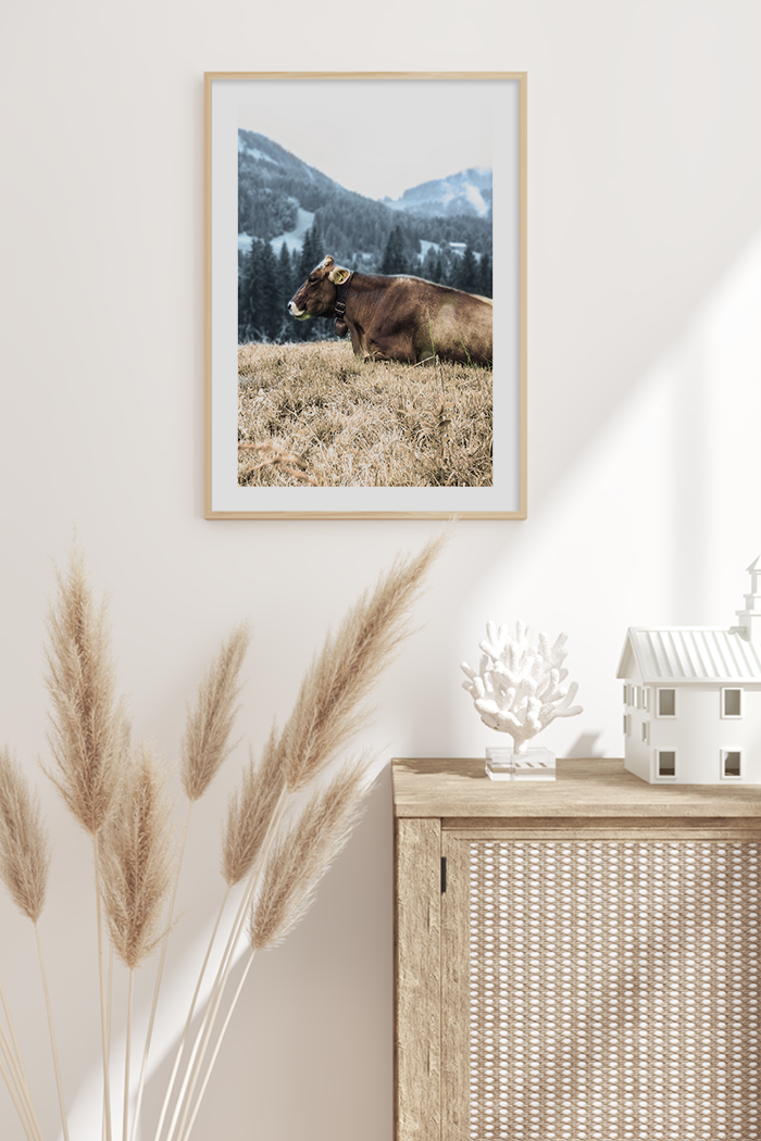 Lonely Cattle Poster