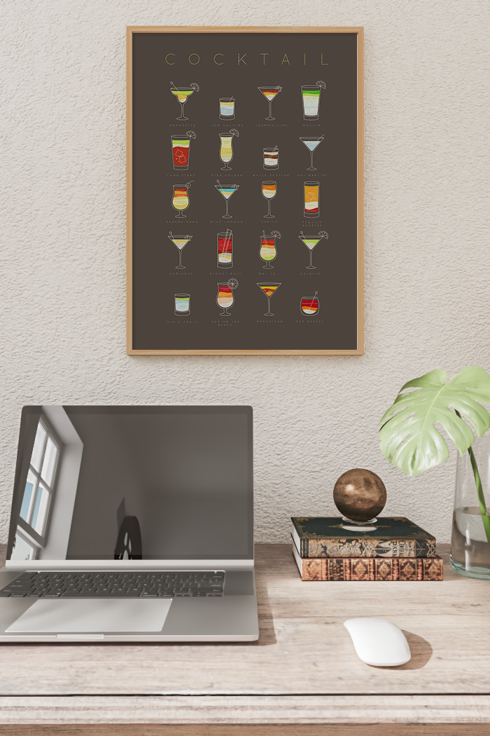 Cocktail Menu Poster