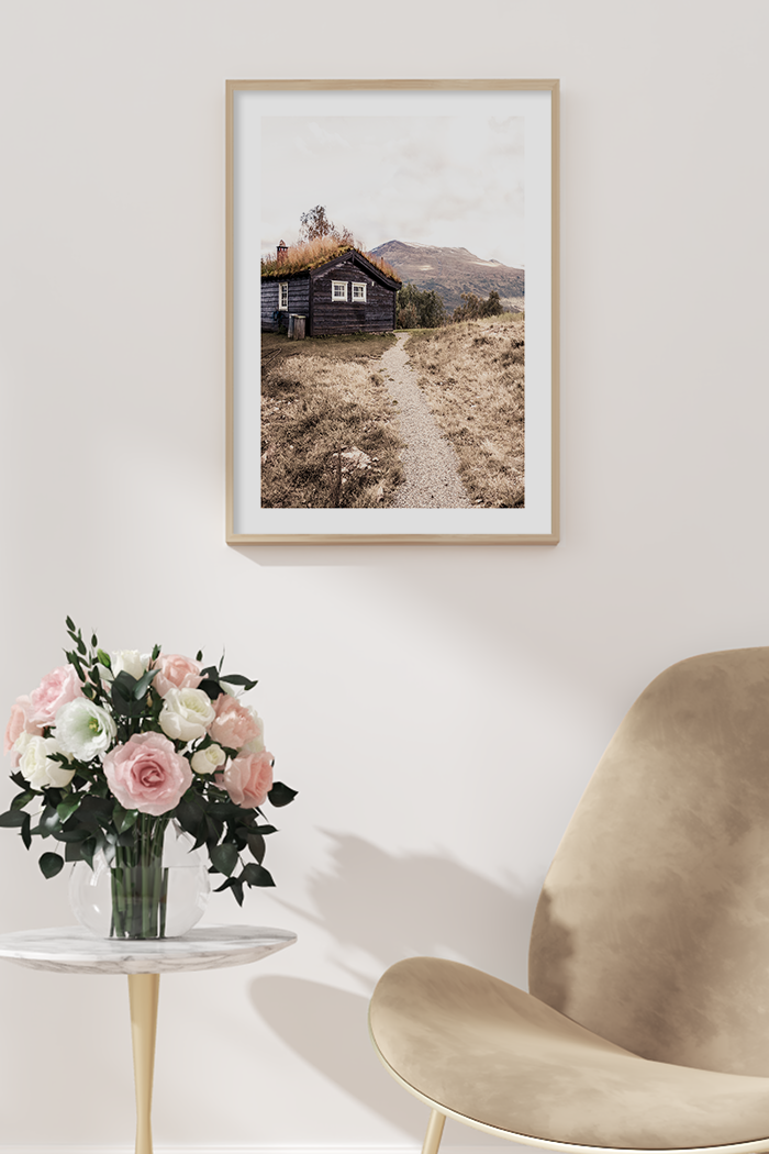 Wild Wooden House Poster