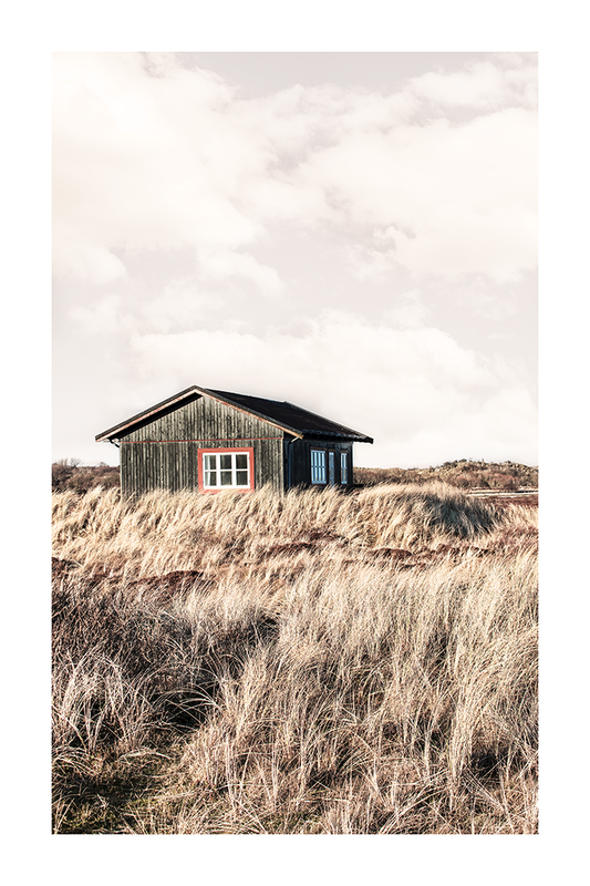 Wheat Field Hovel Poster