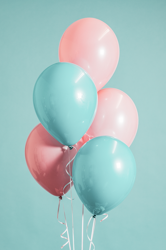 Pastel Balloon Poster