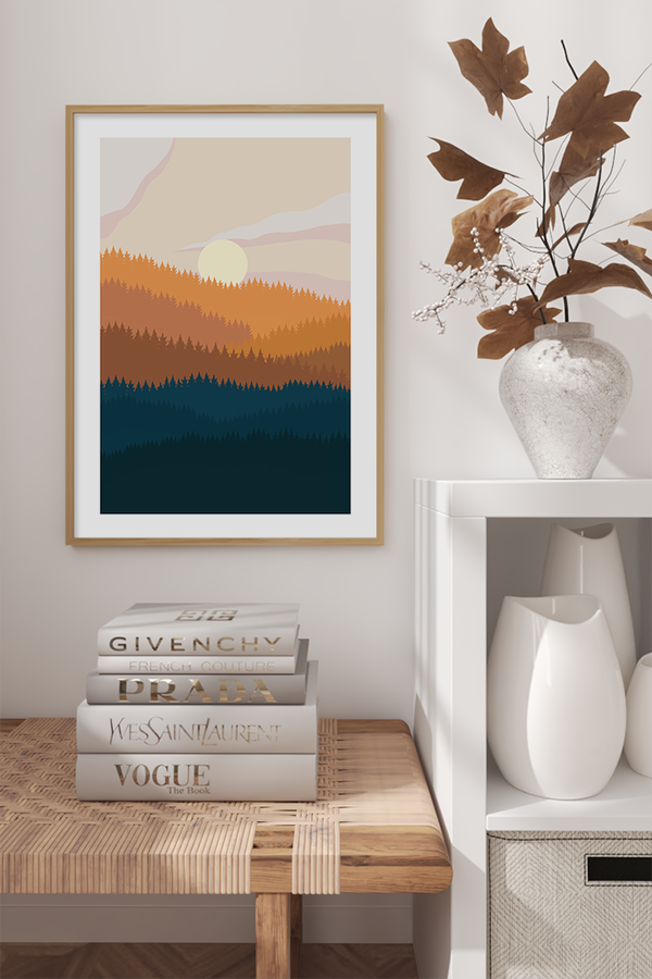 Sunrise on the Mountain Poster No.2