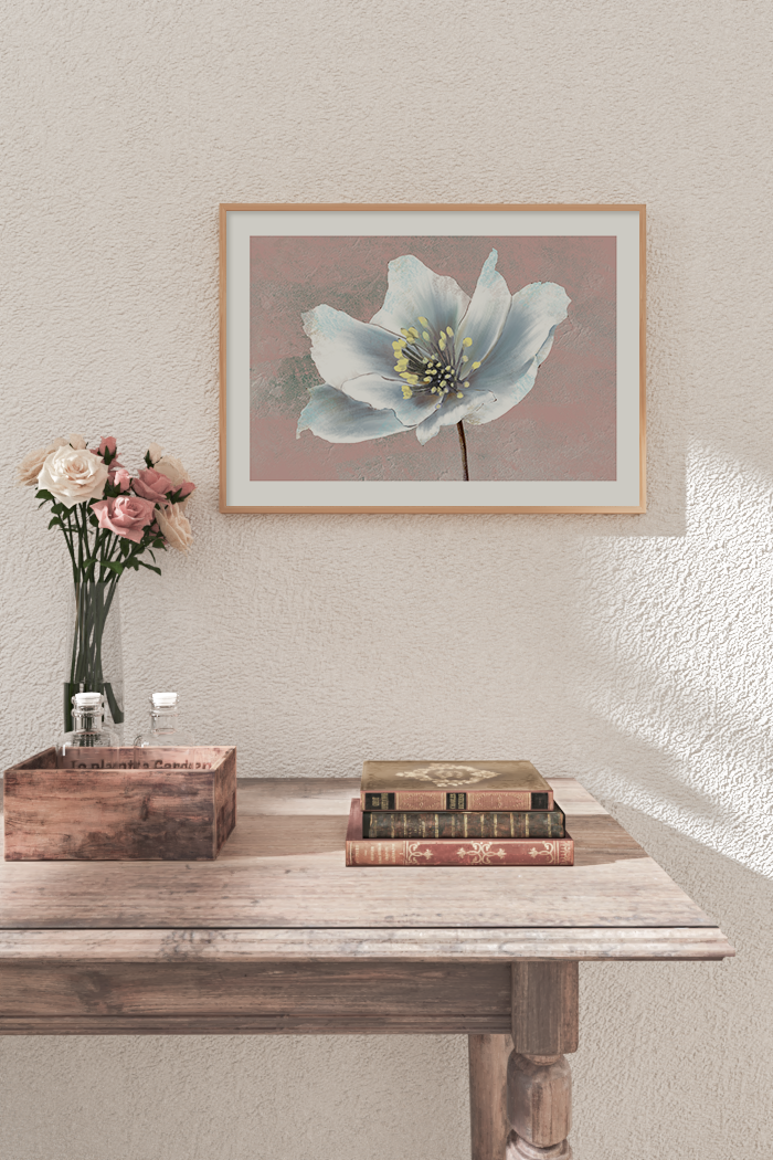 Lily Oil Painting Print No.2