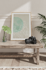 Abstract Line Leaf Art No.3