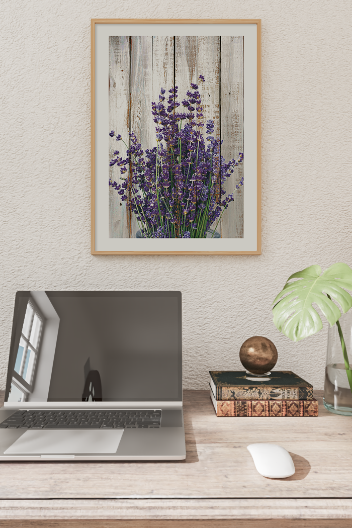 Vintage Lavender Poster