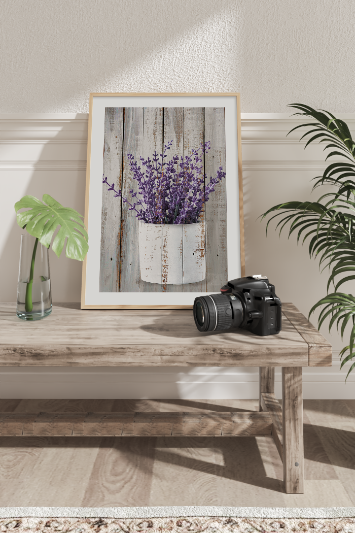 Vintage Lavender Poster No.2