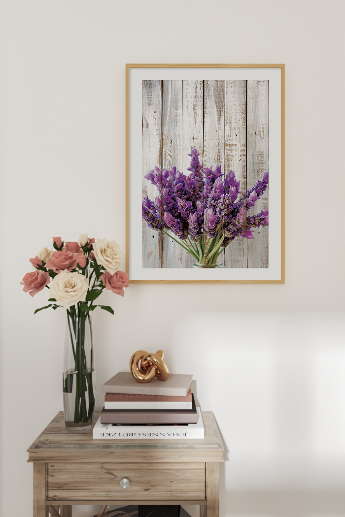 Vintage Lavender Poster No.3