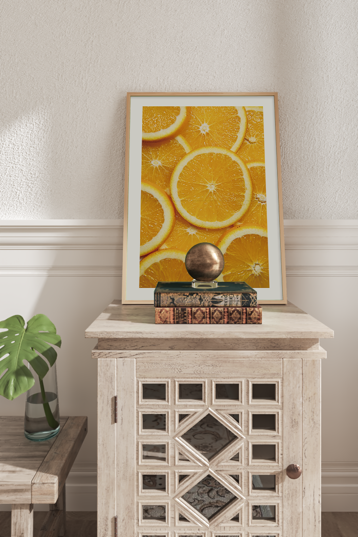 Orange Slices Poster