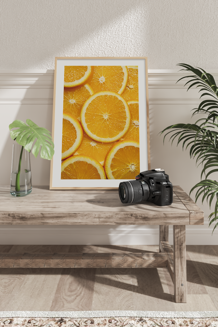 Orange Slices Poster