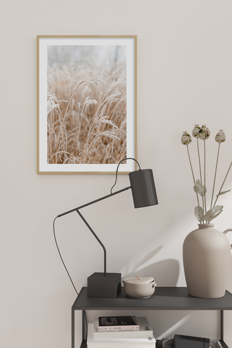 Dry Grass Close Up Poster No.3